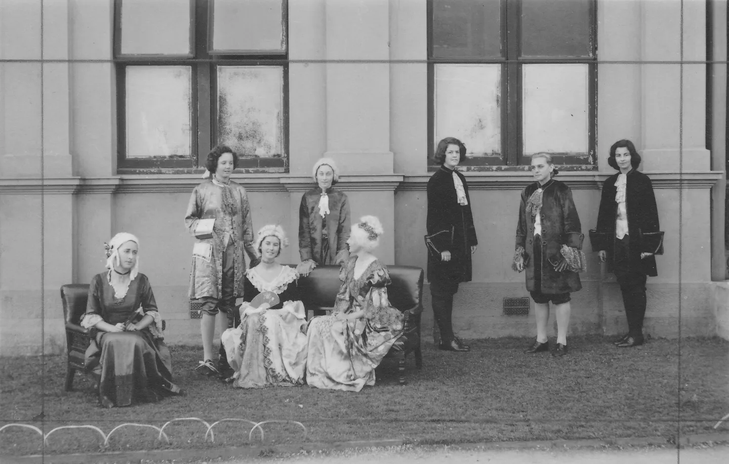 1947-school-for-scandal_margaret-2nd-from-left
