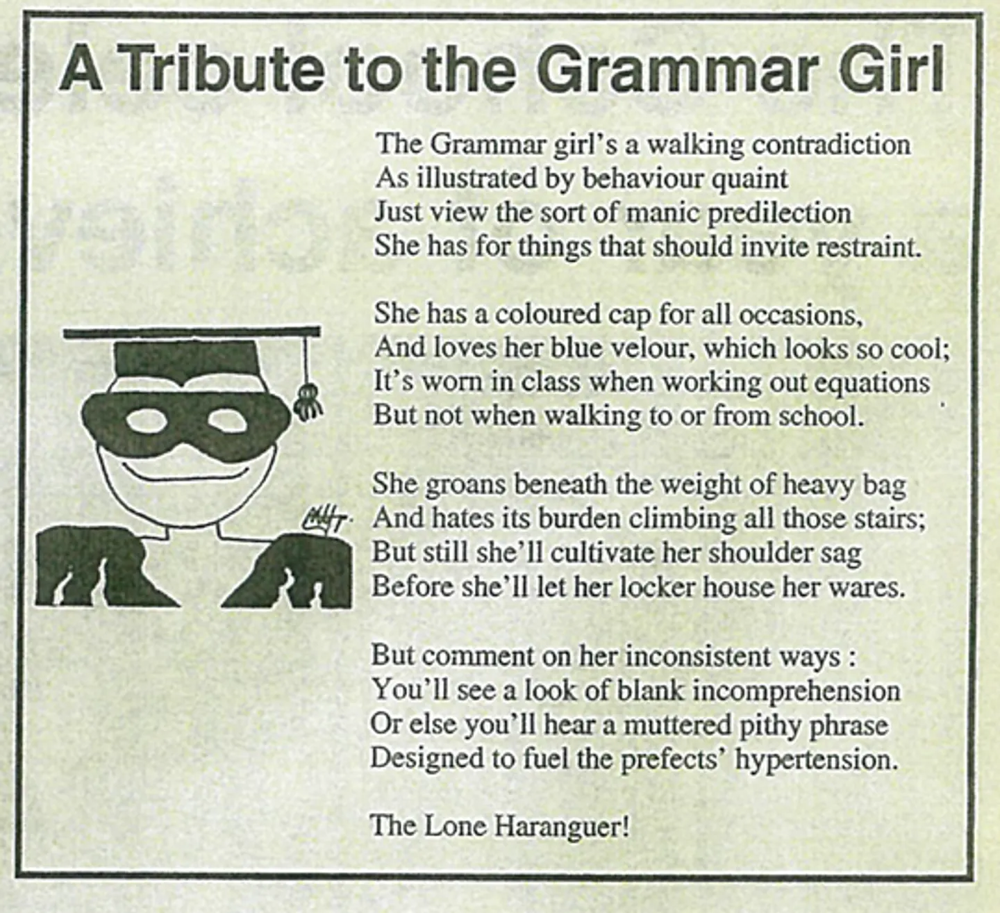 gazette-vol-2-issue-4-1993-p4.-one-unique-occasional-column-was-written-by-"the-lone-haranguer".