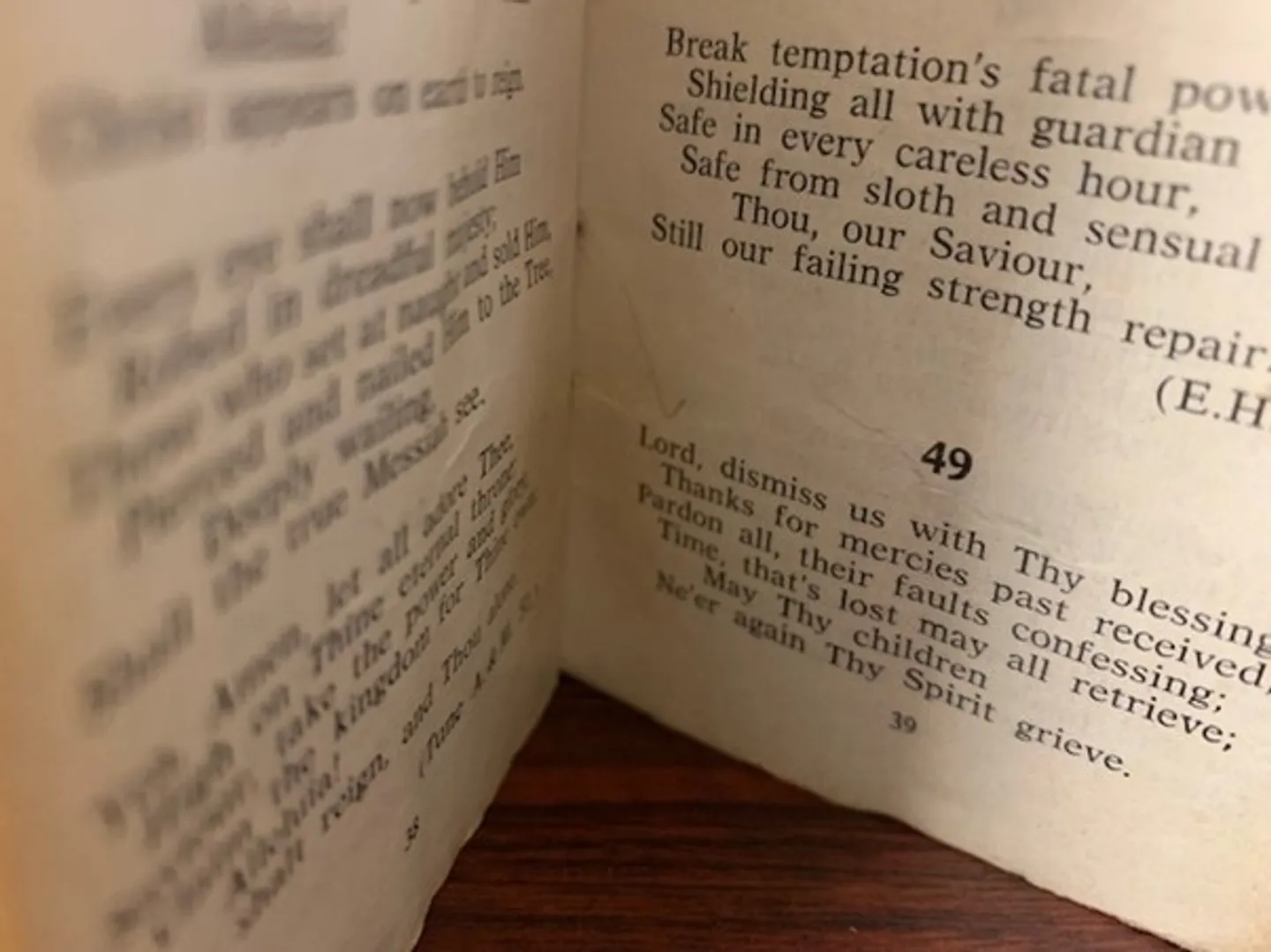 pauline-harvey's-1967-hymn-book-no-49-the-dismissal-hymn